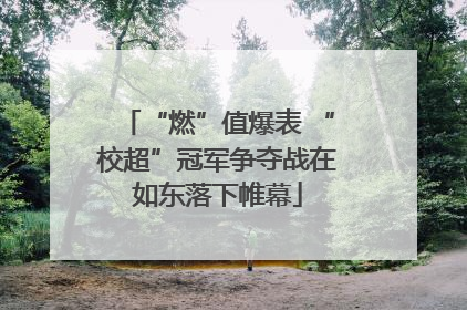 “燃”值爆表 “校超”冠军争夺战在如东落下帷幕