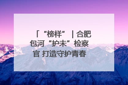 “榜样”｜合肥包河“护未”检察官 打造守护青春成长的永恒灯塔