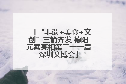 “非遗+美食+文创”三箭齐发 德阳元素亮相第二十一届深圳文博会