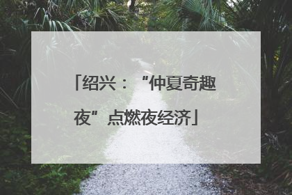 绍兴：“仲夏奇趣夜”点燃夜经济