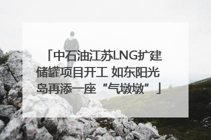 中石油江苏LNG扩建储罐项目开工 如东阳光岛再添一座“气墩墩”