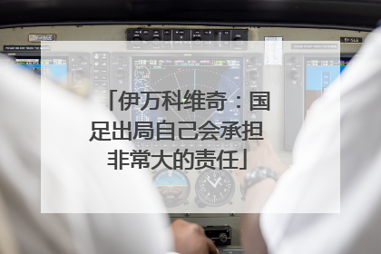 伊万科维奇：国足出局自己会承担非常大的责任