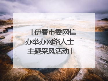 伊春市委网信办举办网络人士主题采风活动