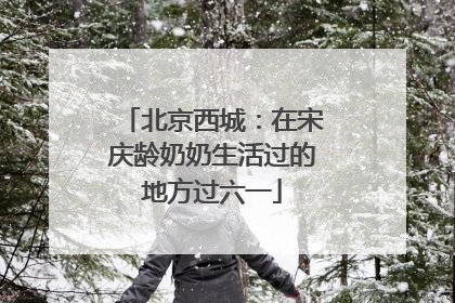 北京西城：在宋庆龄奶奶生活过的地方过六一