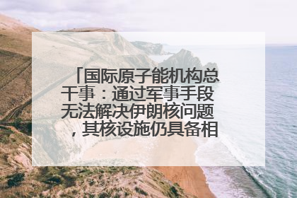 国际原子能机构总干事：通过军事手段无法解决伊朗核问题，其核设施仍具备相关产能，只需要数月就能生产出浓缩铀