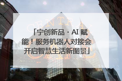 宁创新品・AI 赋能！服务机器人对接会开启智慧生活新图景