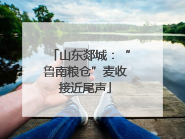 山东郯城：“鲁南粮仓”麦收接近尾声