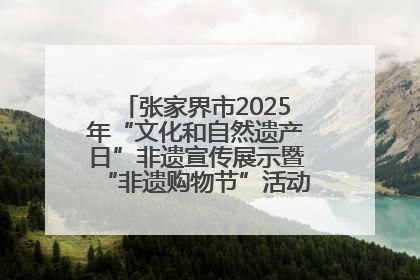张家界市2025年“文化和自然遗产日”非遗宣传展示暨“非遗购物节”活动在慈利县盛大启幕
