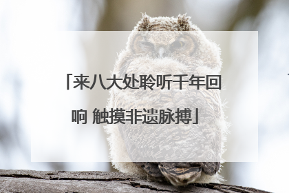 来八大处聆听千年回响 触摸非遗脉搏