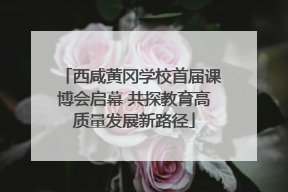 西咸黄冈学校首届课博会启幕 共探教育高质量发展新路径