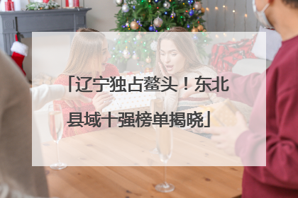 辽宁独占鳌头！东北县域十强榜单揭晓