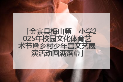 金寨县梅山第一小学2025年校园文化体育艺术节暨乡村少年宫文艺展演活动圆满落幕