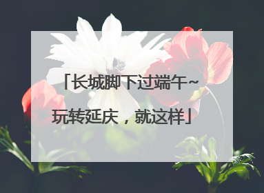 长城脚下过端午~玩转延庆，就这样