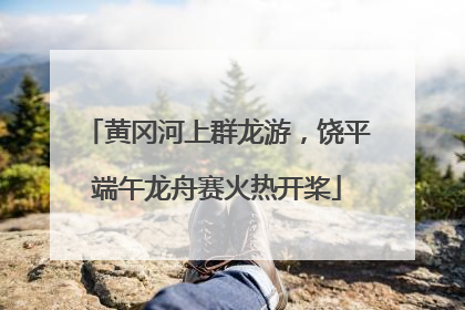 黄冈河上群龙游，饶平端午龙舟赛火热开桨