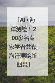 AI+海洋测绘！200多名专家学者共谋海洋测绘新图景