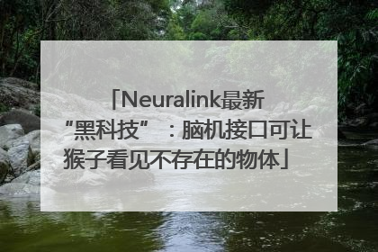 Neuralink最新“黑科技”：脑机接口可让猴子看见不存在的物体